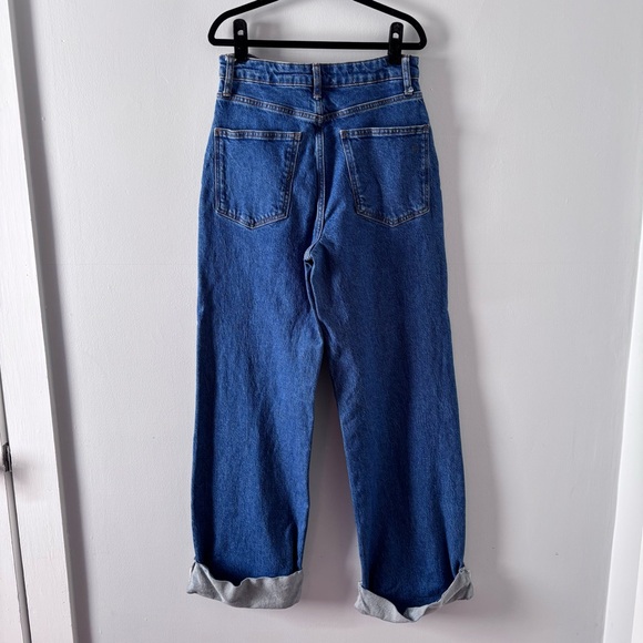 Pilcro The Austyn High-Rise Cuffed Wide-Leg Jeans Denim Bottoms Anthropologie - Picture 5 of 7